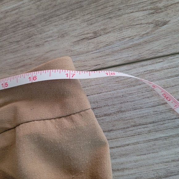 Michael Kors Light Brown Tan Straight Leg Pants Size 8 - Picture 8 of 12